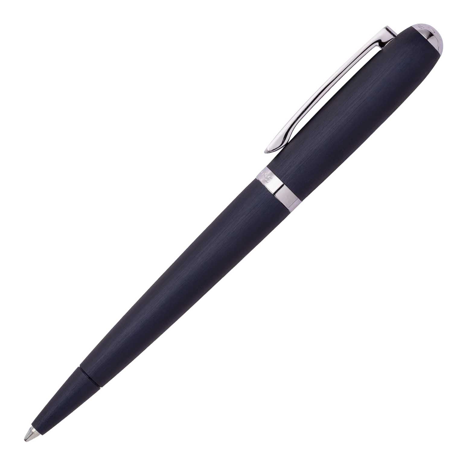Hugo Boss Contour Ballpoint Pen Brushed Navy